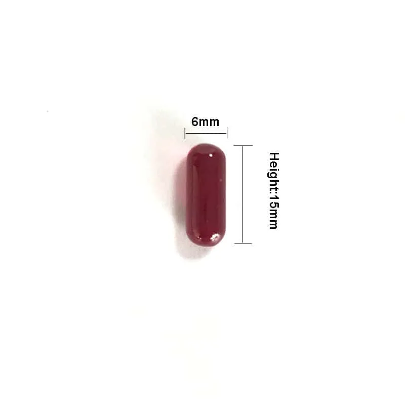 JCVAP Ruby Terp Pillar 6x15mm robijn warmtebehoud