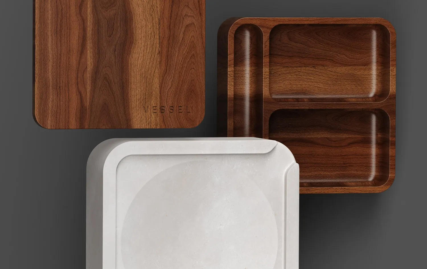 Vessel Ash asbak modern design geurarm