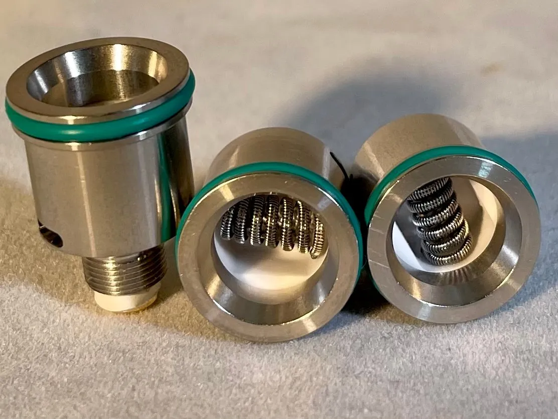 Divine Tribe AIO Coil King wax pen RVS diffuser zwart