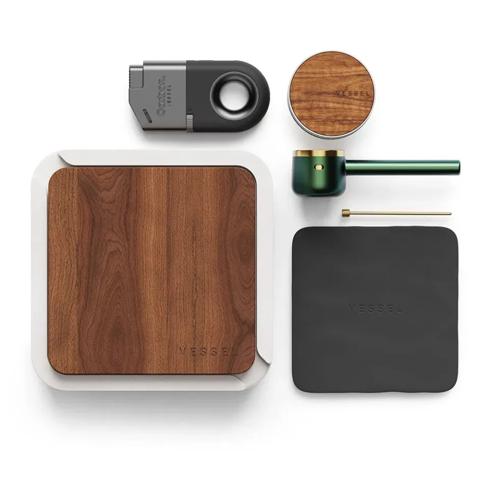 Vessel Ash Home System pijp set walnut hout