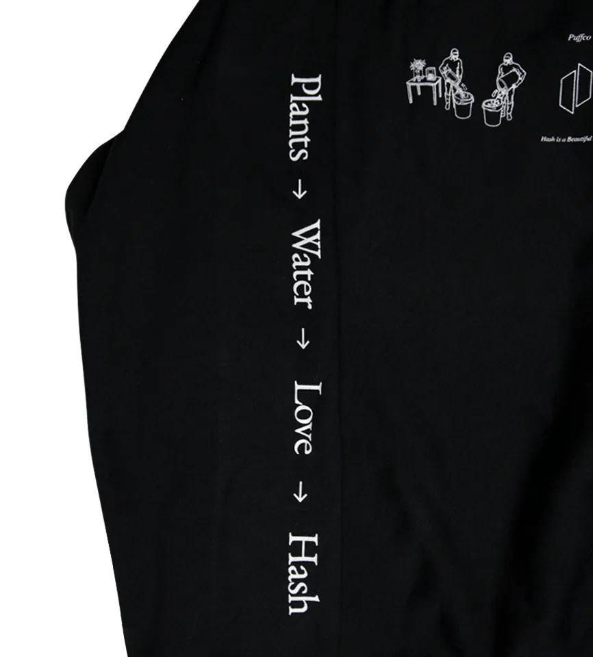 Puffco Water Hash Sweater trui lange mouw katoen