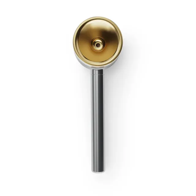Vessel Pipe Gunmetal pijpje one-hitter messing
