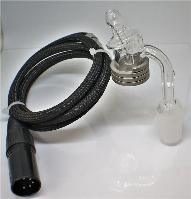 Divine Tribe 20mm eNail coil met banger en carb cap 120V