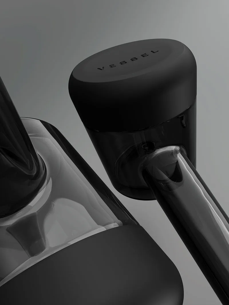 Vessel Forge Black glazen pijp hittebestendig