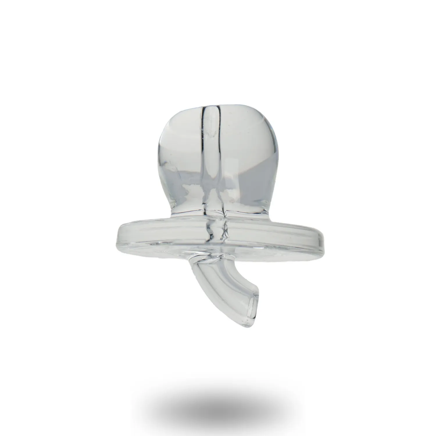 Tyson 2.0 Knockout dab rig glas clear met quartz banger