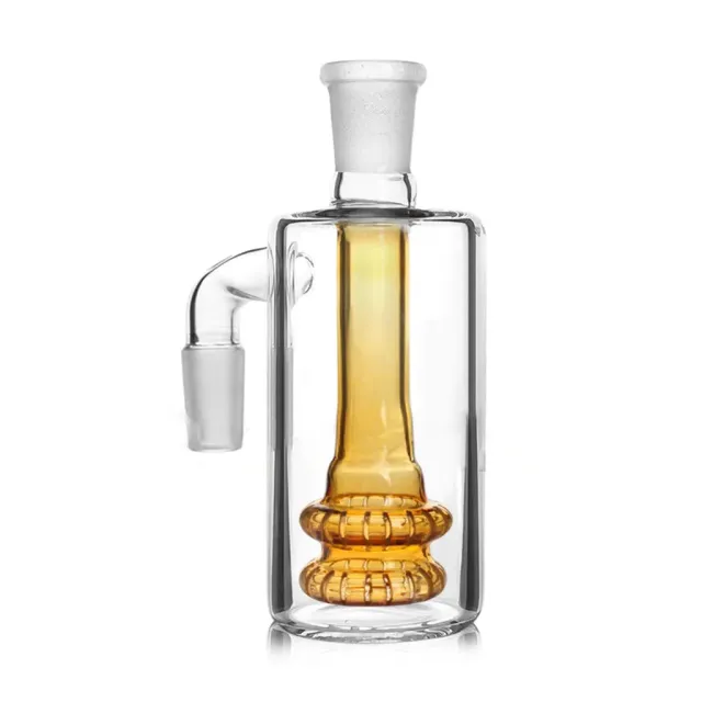 Dip Devices Double-Tier Showerhead ashcatcher 14mm 90° blauw