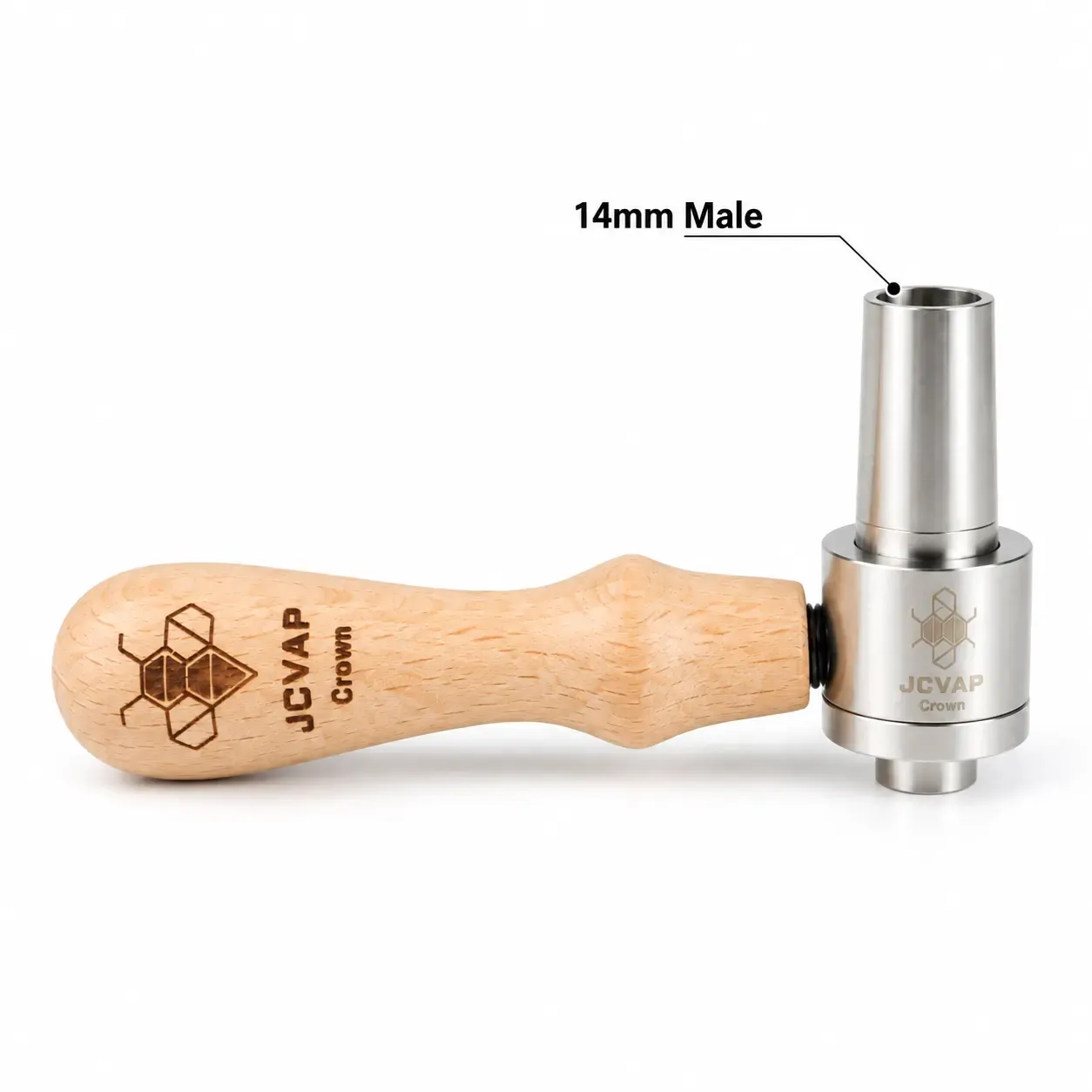 JCVAP Crown Bowl 8mm adapter voor Tempest 2