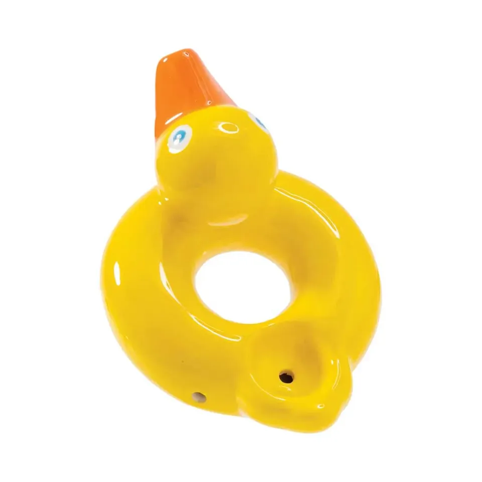 Wacky Bowlz Ducky keramische pijp 3,5 inch eend