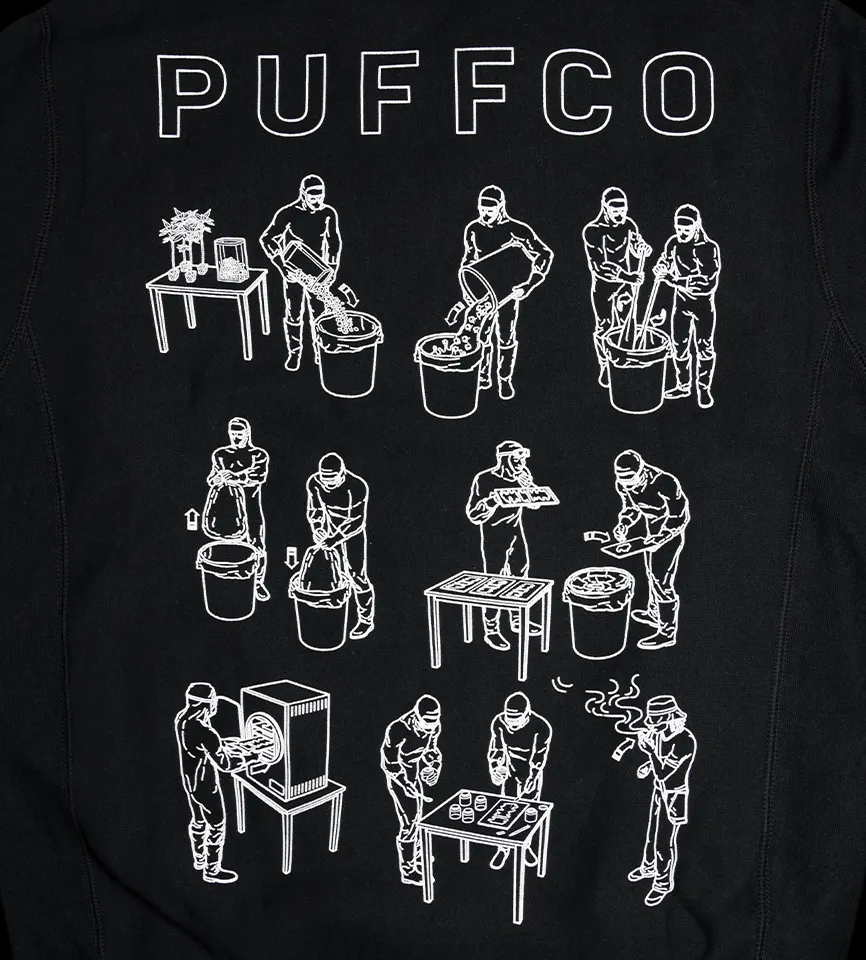 Puffco Water Hash Sweater trui lange mouw katoen
