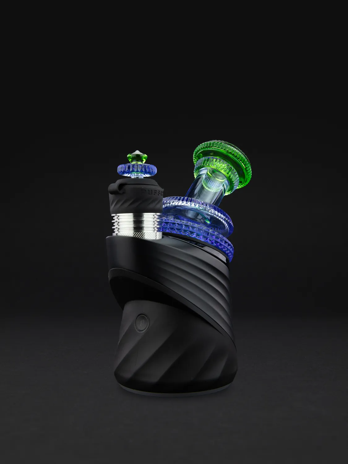 Puffco Carved Dry Top glazen opzetstuk Blue Dream