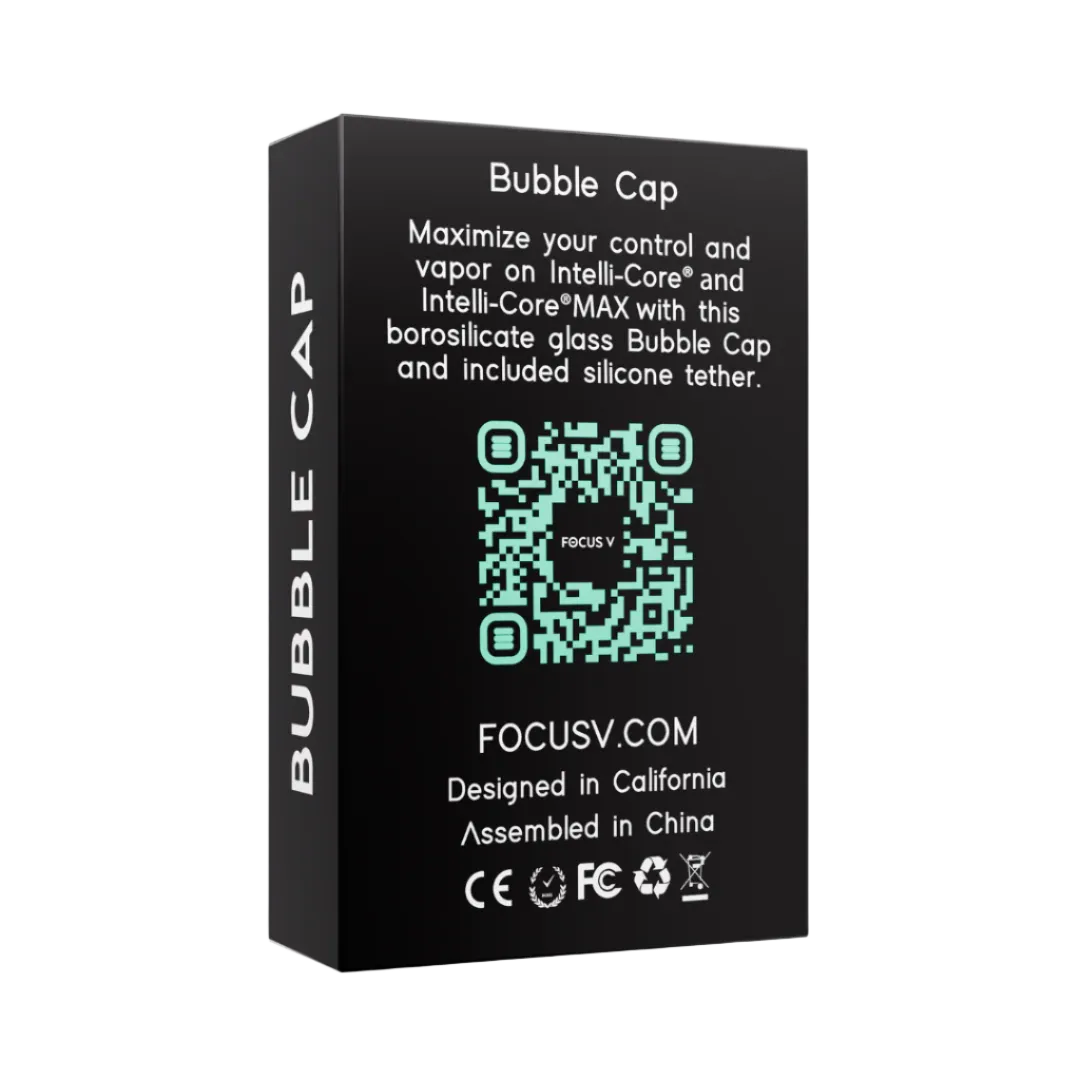 Focus V CARTA Bubble Cap Tether carb cap smoke siliconen
