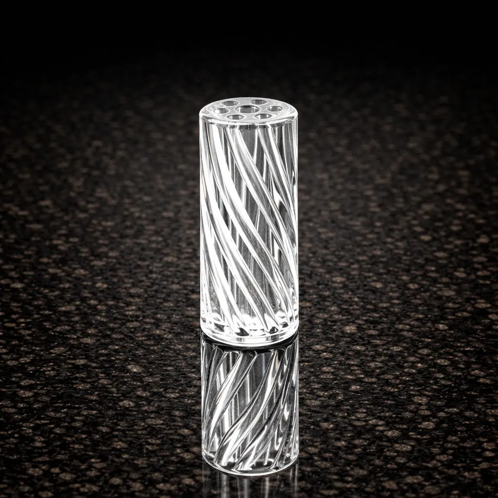 JCVAP BrezTips glazen filtertip 8mm transparant glas