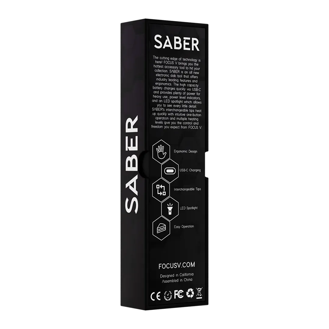 Focus V Saber elektrische dab tool lilac