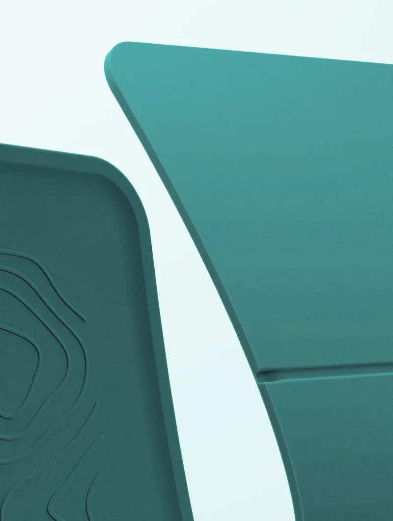 Vessel Mat siliconen mat Emerald groen hittebestendig