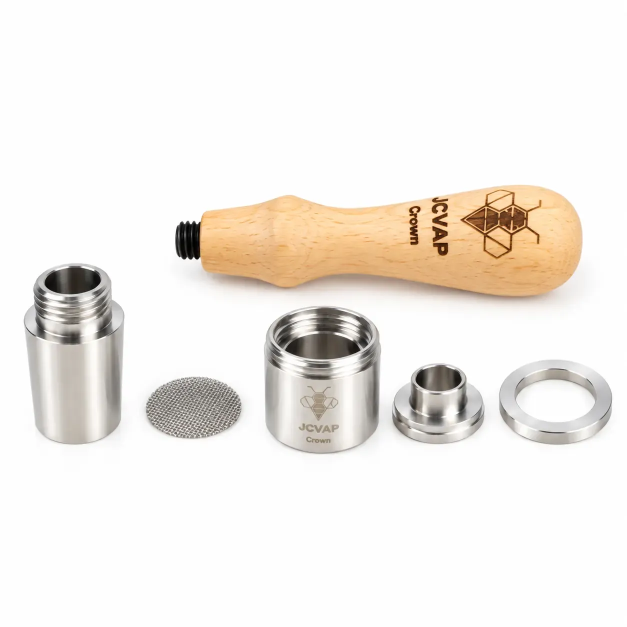 JCVAP Crown Bowl 8mm adapter voor Tempest 2