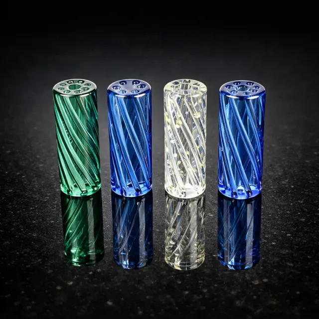 JCVAP BrezTips glazen filtertip 12mm dik glas