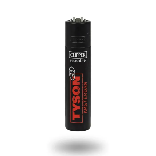 Tyson 2.0 Amsterdam clipper aansteker zwart limited edition