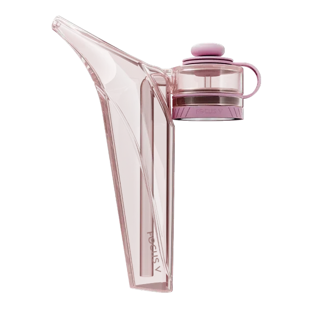 Focus V AERIS Bubbler glazen opzetstuk roze Swivel