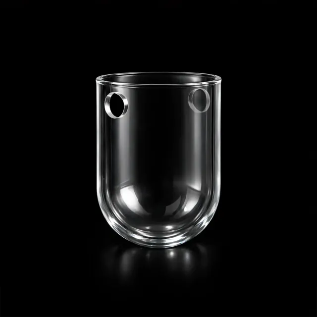 JCVAP quartz insert round bottom voor Switch 2