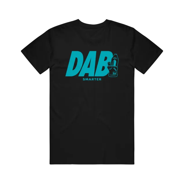 Focus V Dab Smarter T-shirt katoen teal