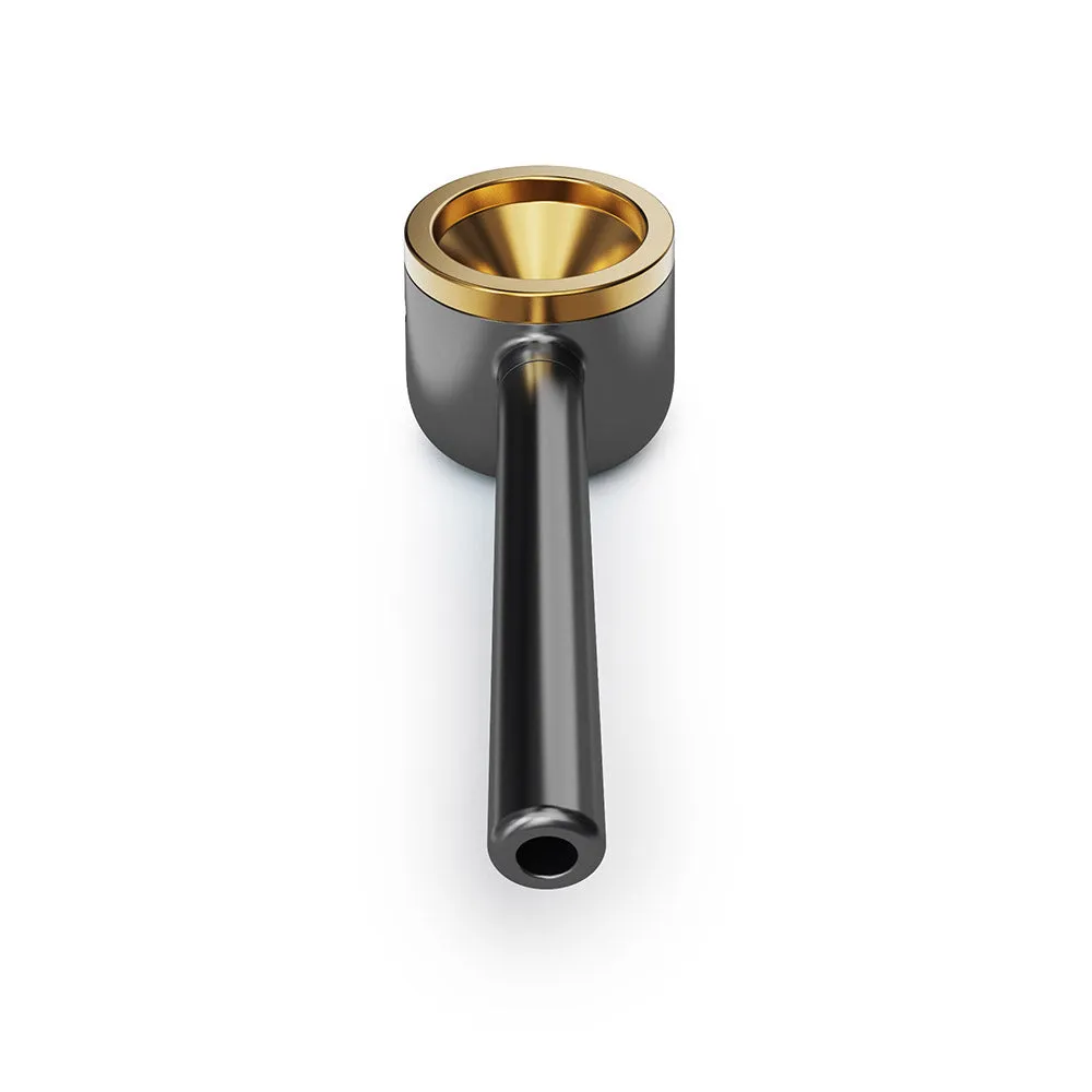 Vessel Pipe Gunmetal pijpje one-hitter messing