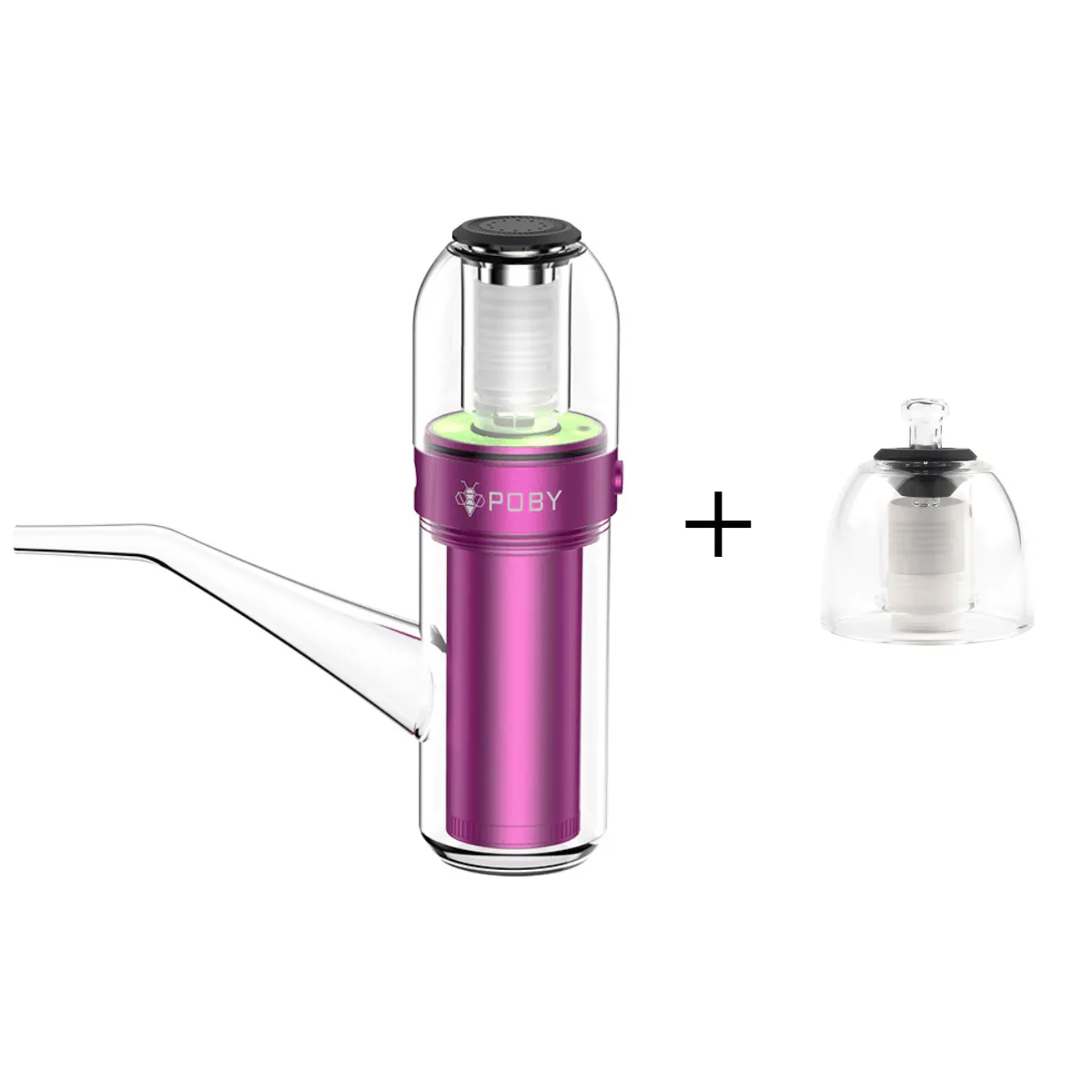 JCVAP Poby 2-in-1 Vaporizer Kit Kruiden en Concentraat