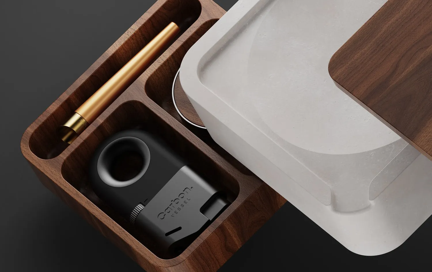 Vessel Ash asbak modern design geurarm