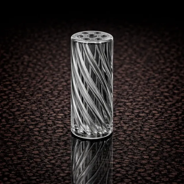 JCVAP BrezTips glazen filtertip 8mm grijs glas