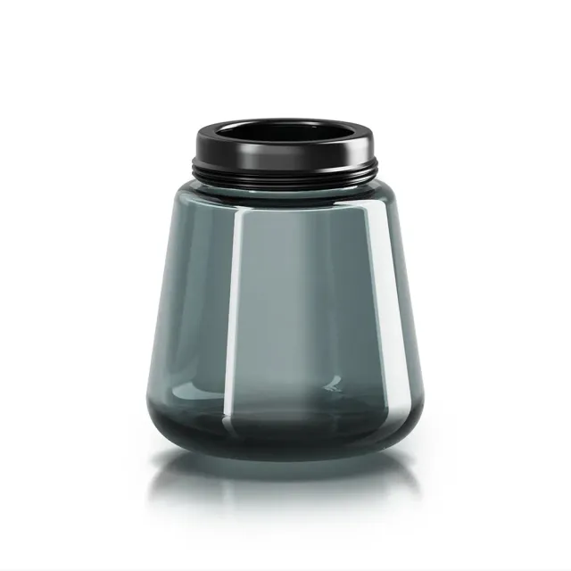 Vessel Element Replacement Glass bubbler glas zwart borosilicaat