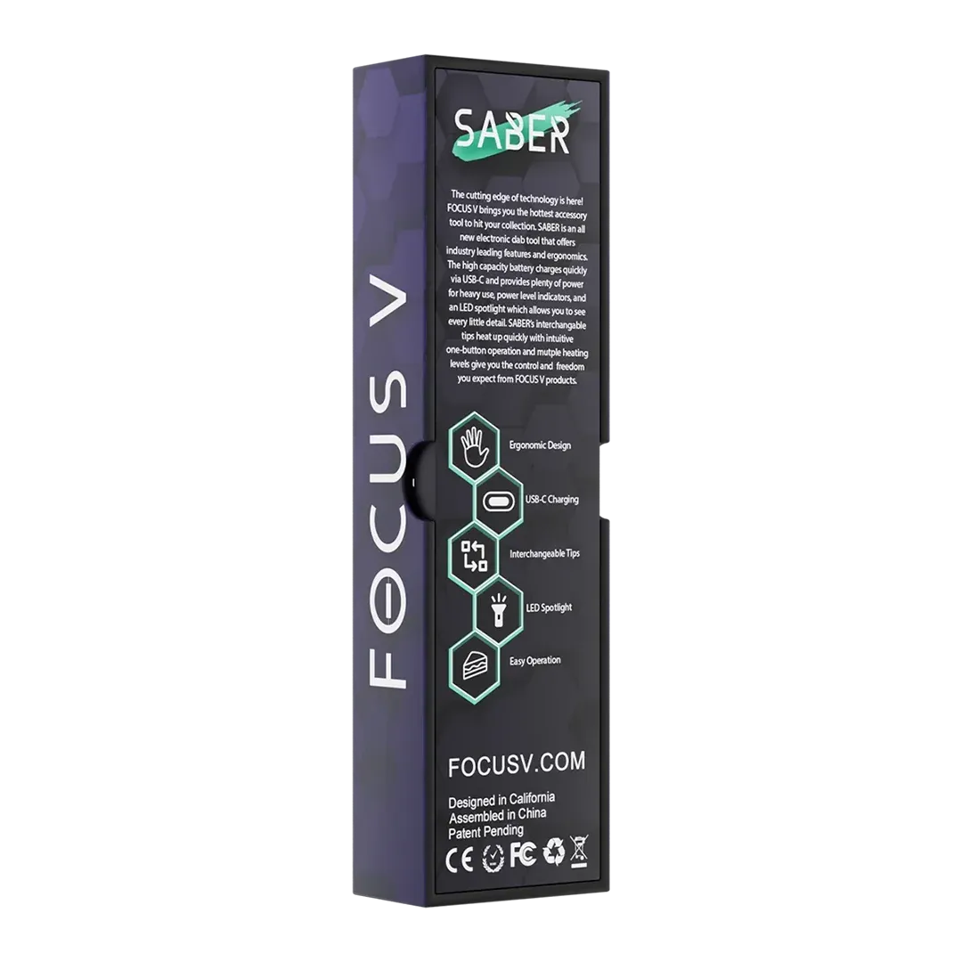 Focus V Saber hot knife elektrische dab tool grape