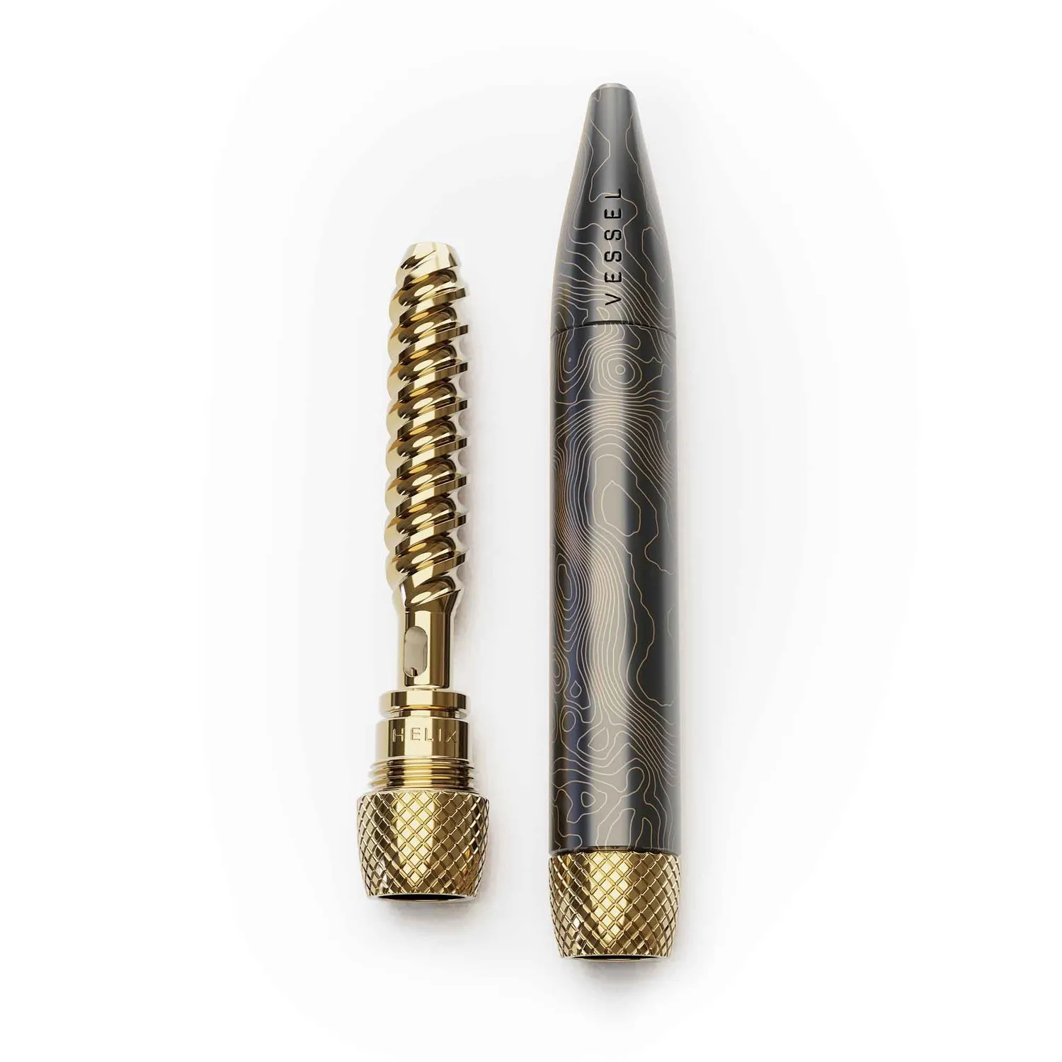 Vessel Helix one-hitter pijpje gunmetal