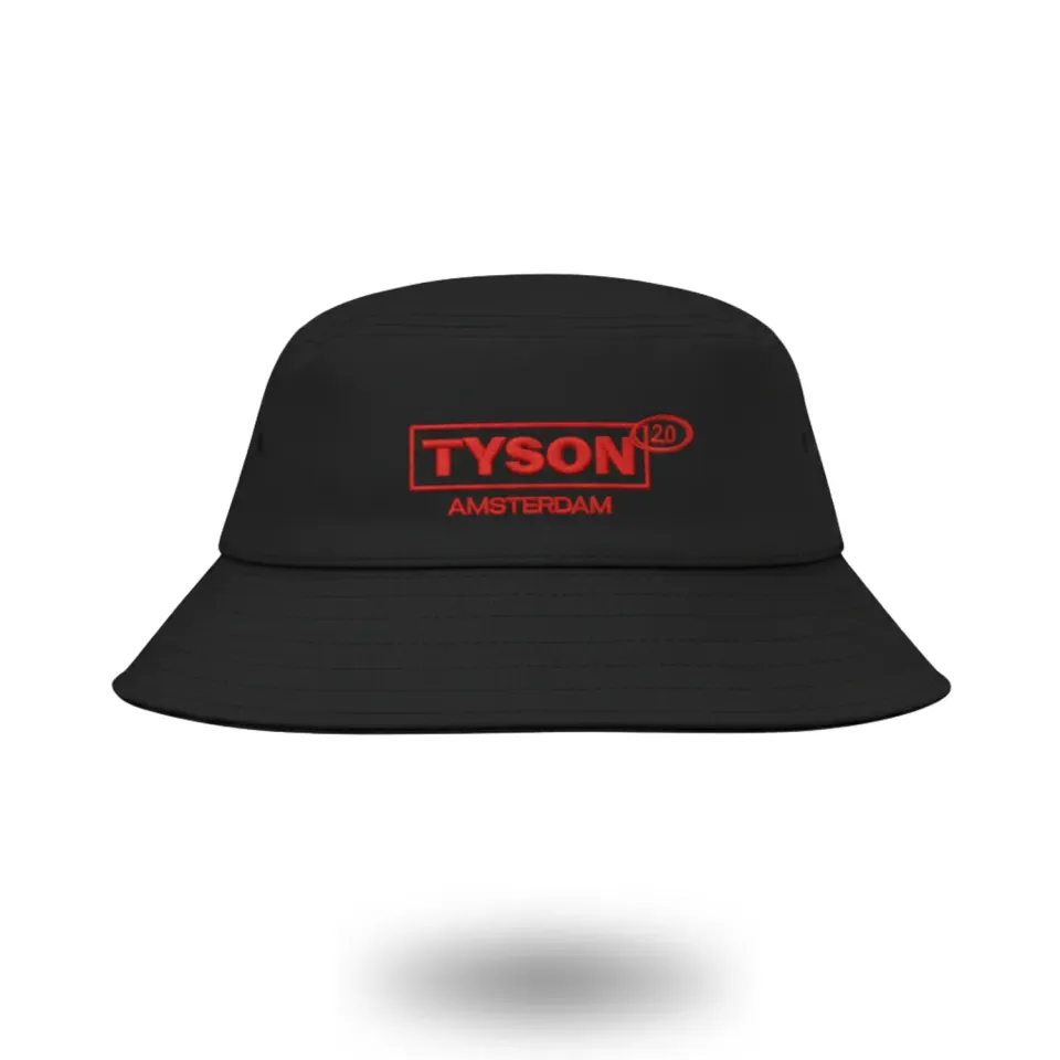 Tyson 2.0 Bucket Hat zwart one size unisex