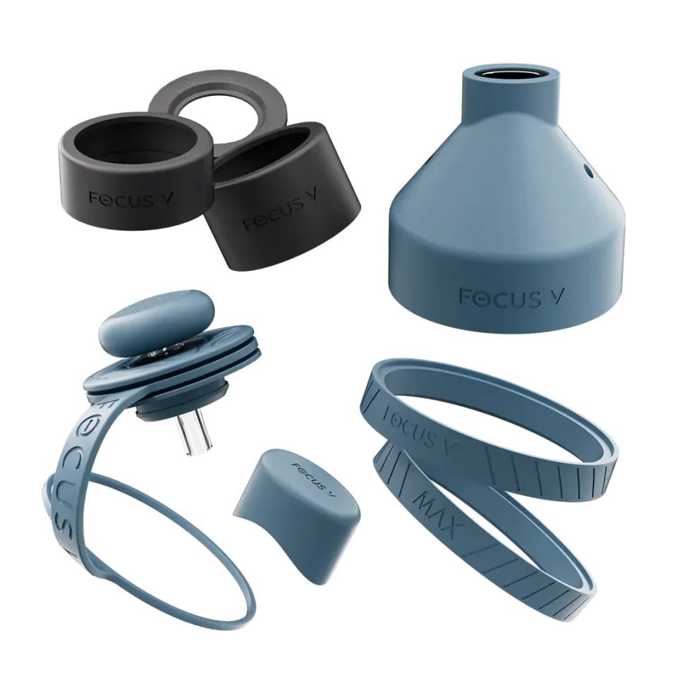 Focus V AERIS Swivel accessoireset siliconen Midnight