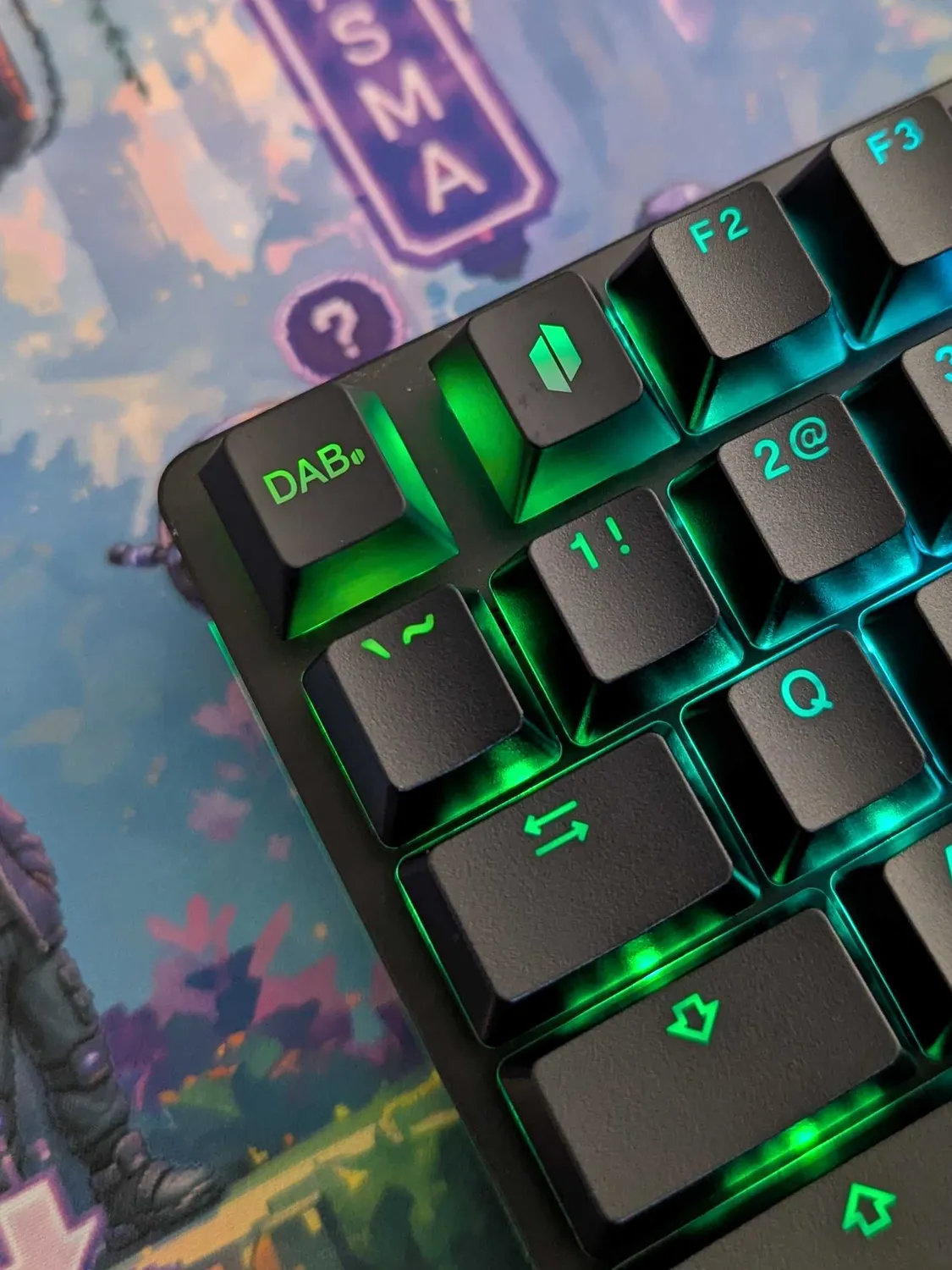 Puffco Keycap Pair keycaps DAB RGB