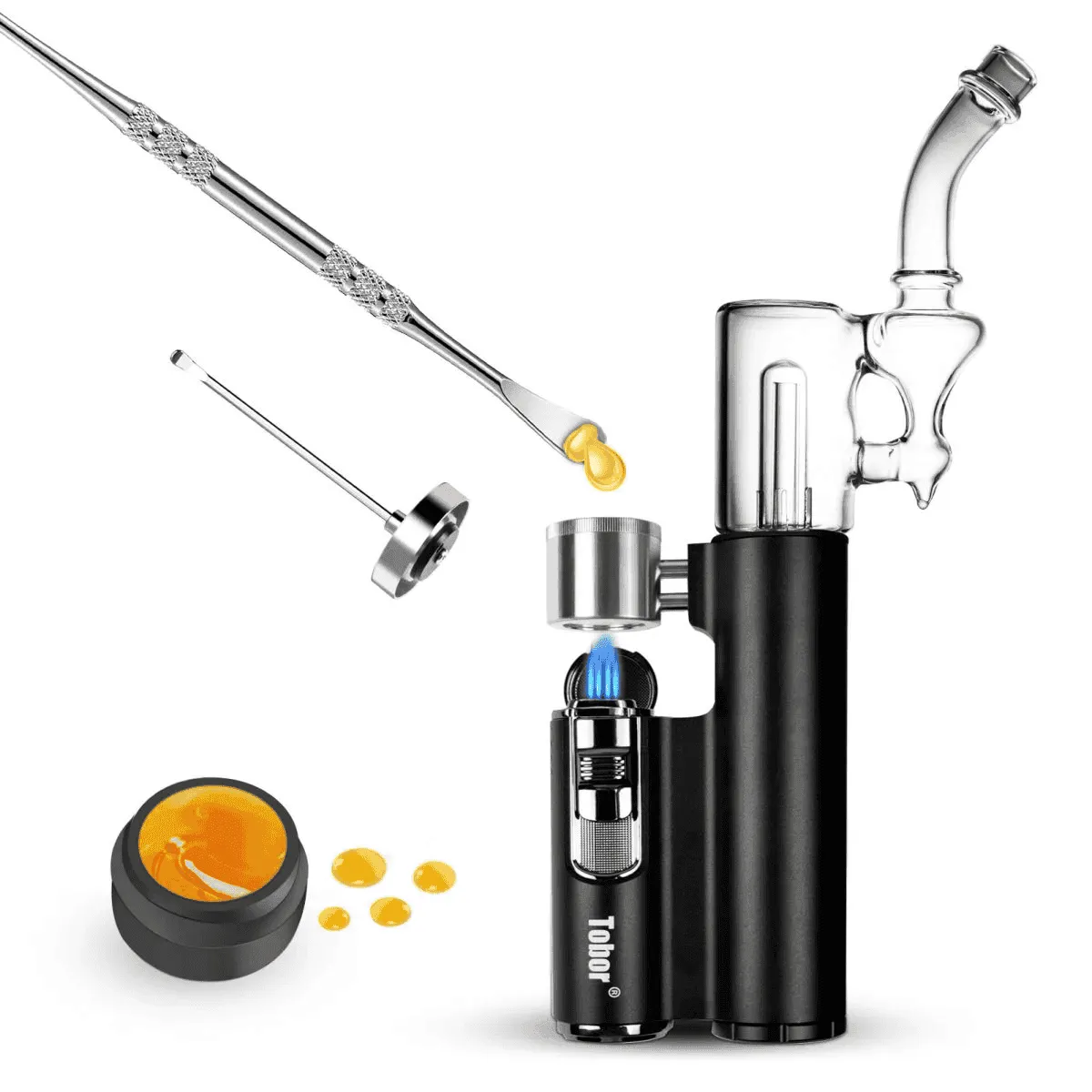 JCVAP Bazoka Pro Draagbare Dab Rig Mechanisch