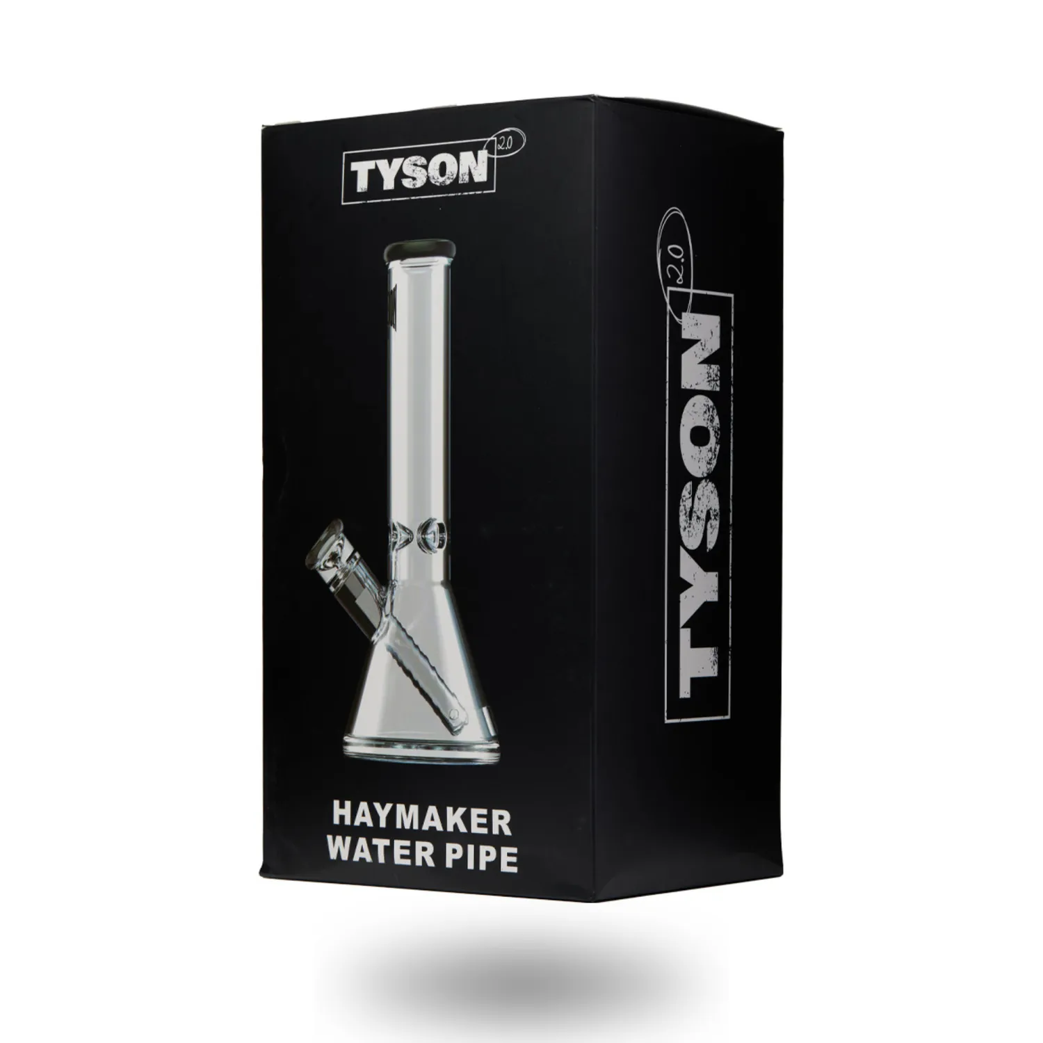 Tyson 2.0 Haymaker waterpijp 12 inch helder glas