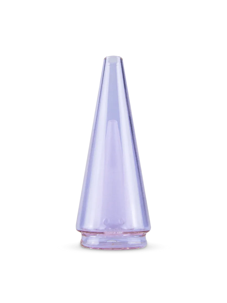Puffco Peak Pro Colored Glass top Shadow Black