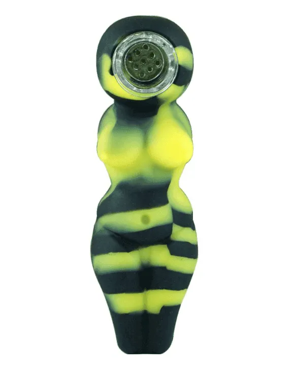JCVAP siliconen dab rig pijp sexy woman klein