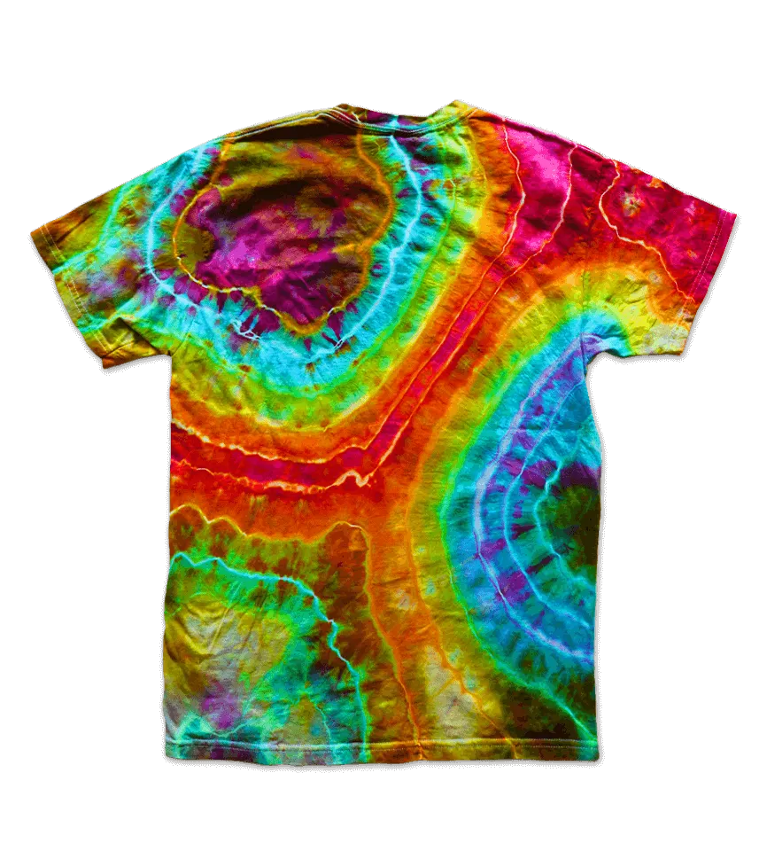 Puffco Bicycle Day T-shirt handgeverfd katoen