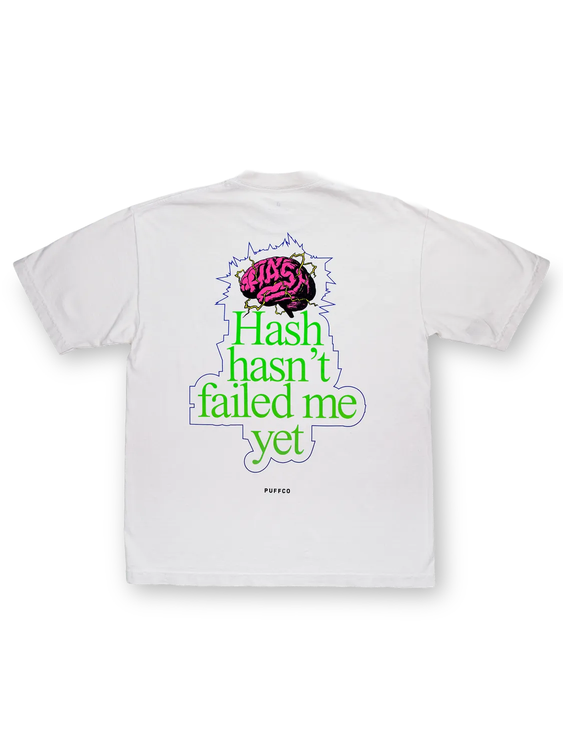 Puffco Brain Hash Tee T-shirt crème M