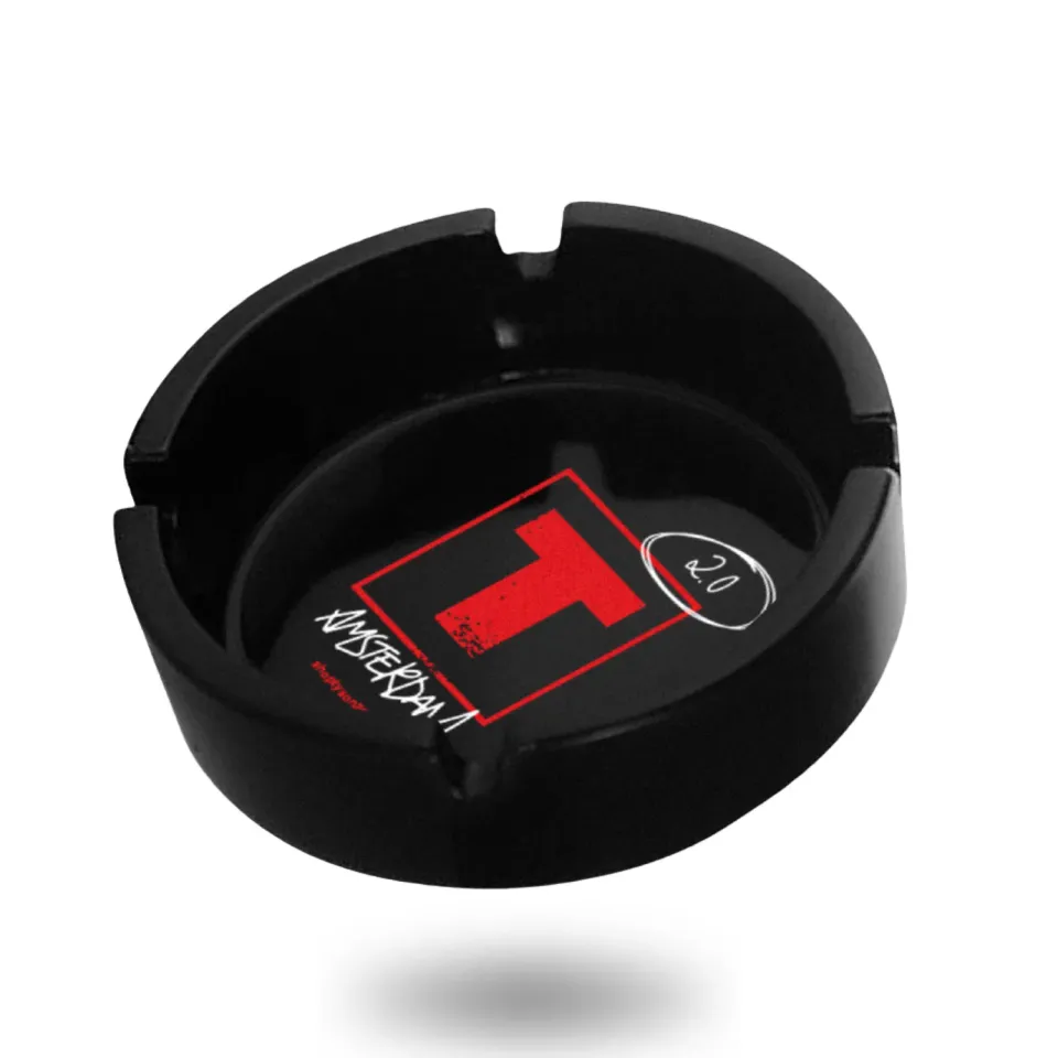 Tyson 2.0 Ashtray Tyson Amsterdam asbak zwart