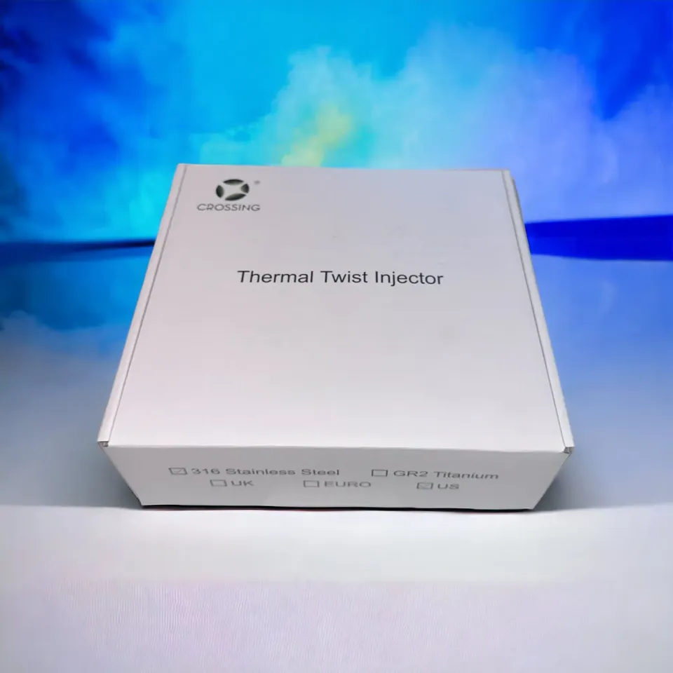 Divine Tribe Thermal Twist injector desktop set compleet