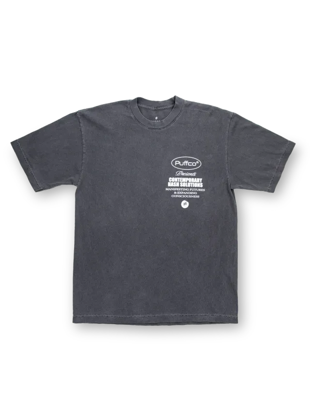 Puffco Hash Solutions T-shirt vintage black katoen