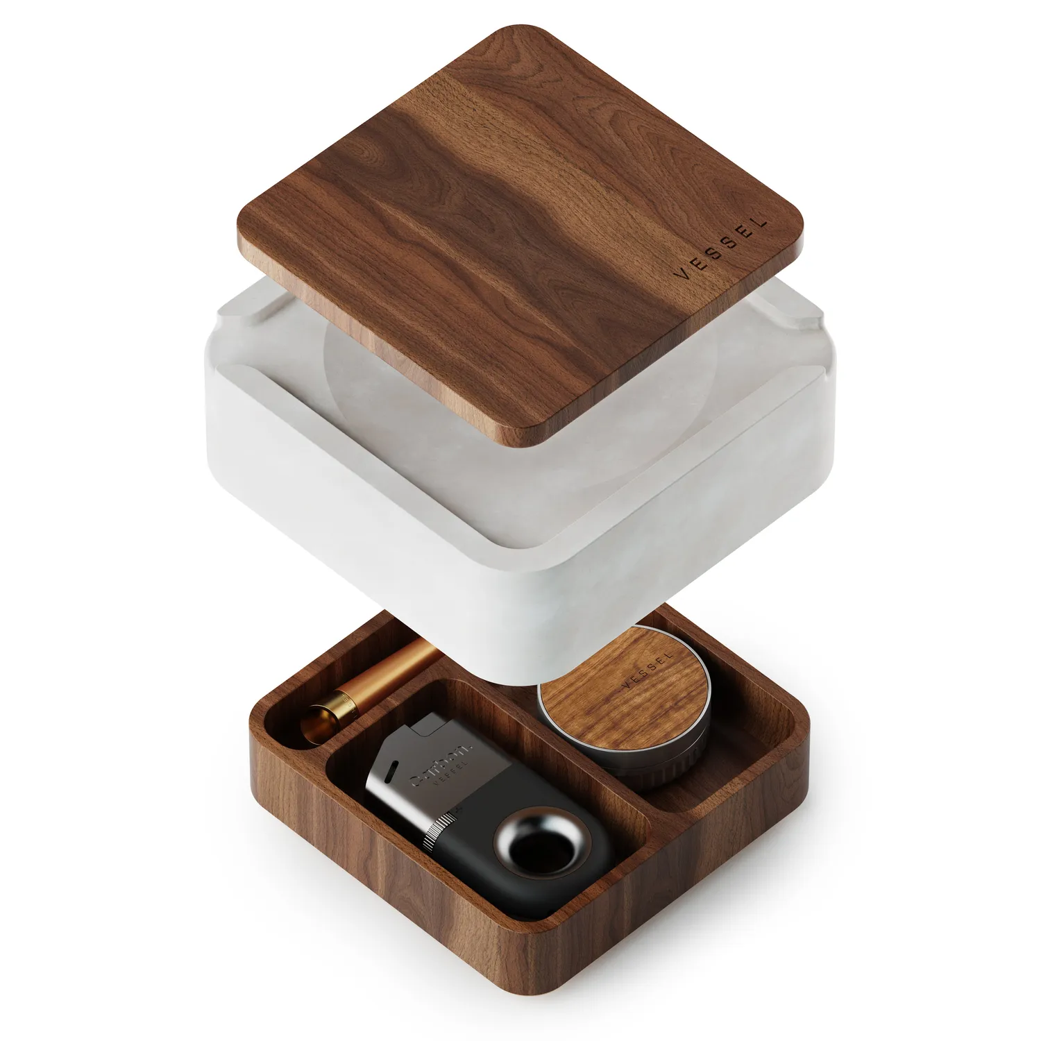 Vessel Ash asbak modern design geurarm