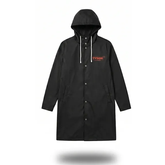 Tyson 2.0 Raincoats regenjas zwart one size