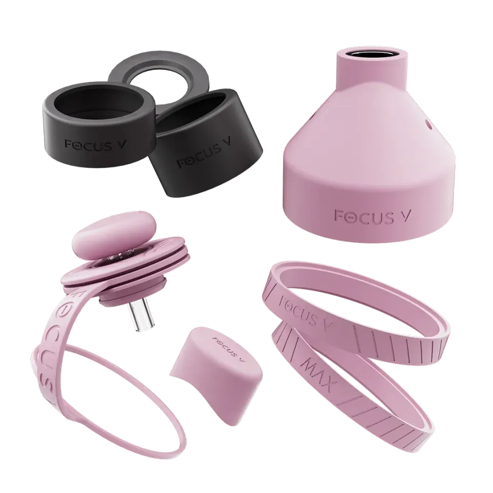 Focus V AERIS Swivel accessoireset silicone bubblegum