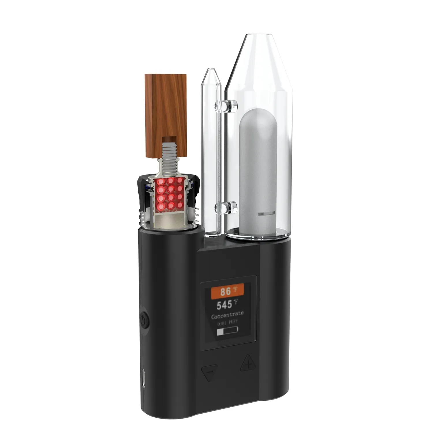 Herbcloud Crown Titan ball vape kruidenvaporizer draagbaar