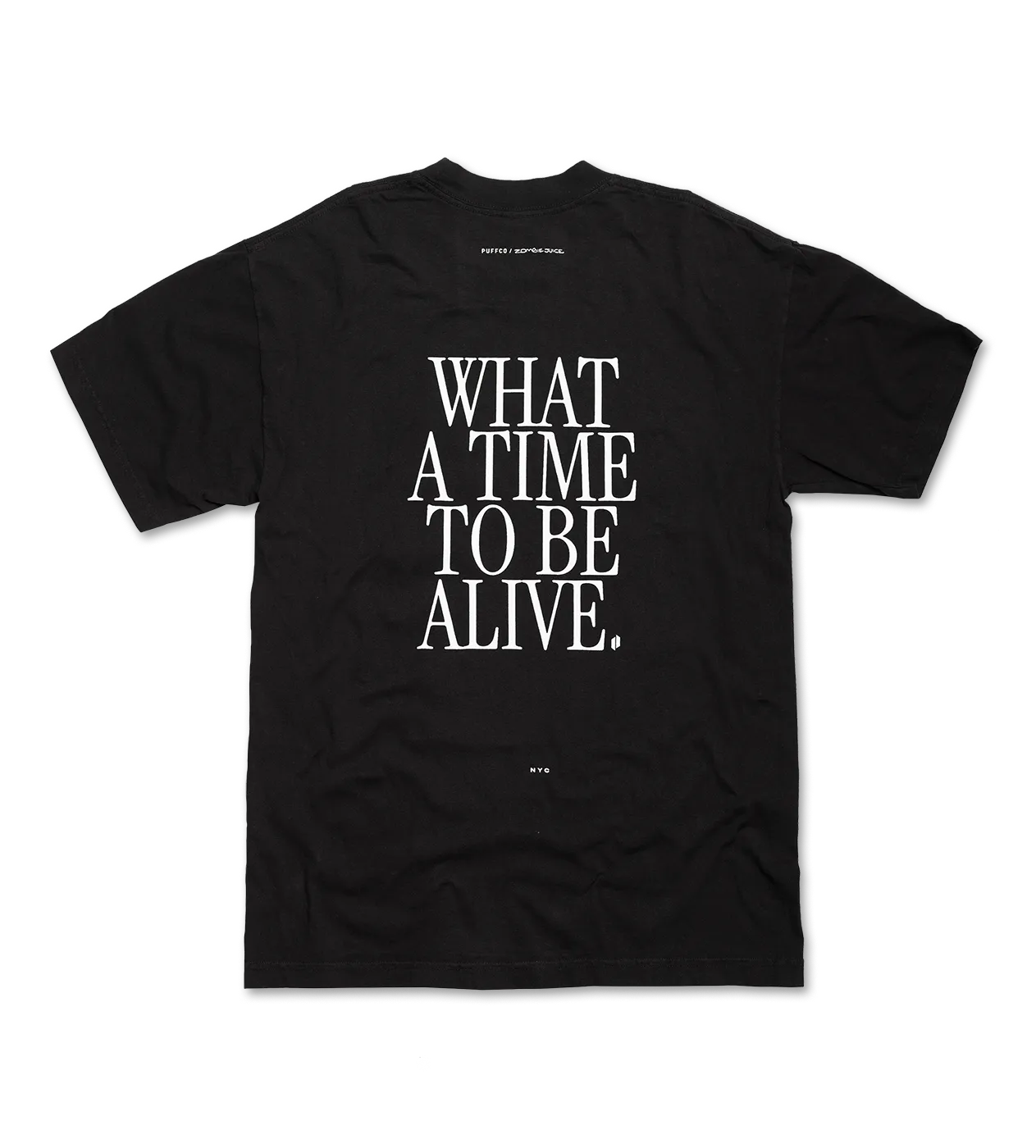 Puffco What a Time to be Alive T-shirt 100% katoen