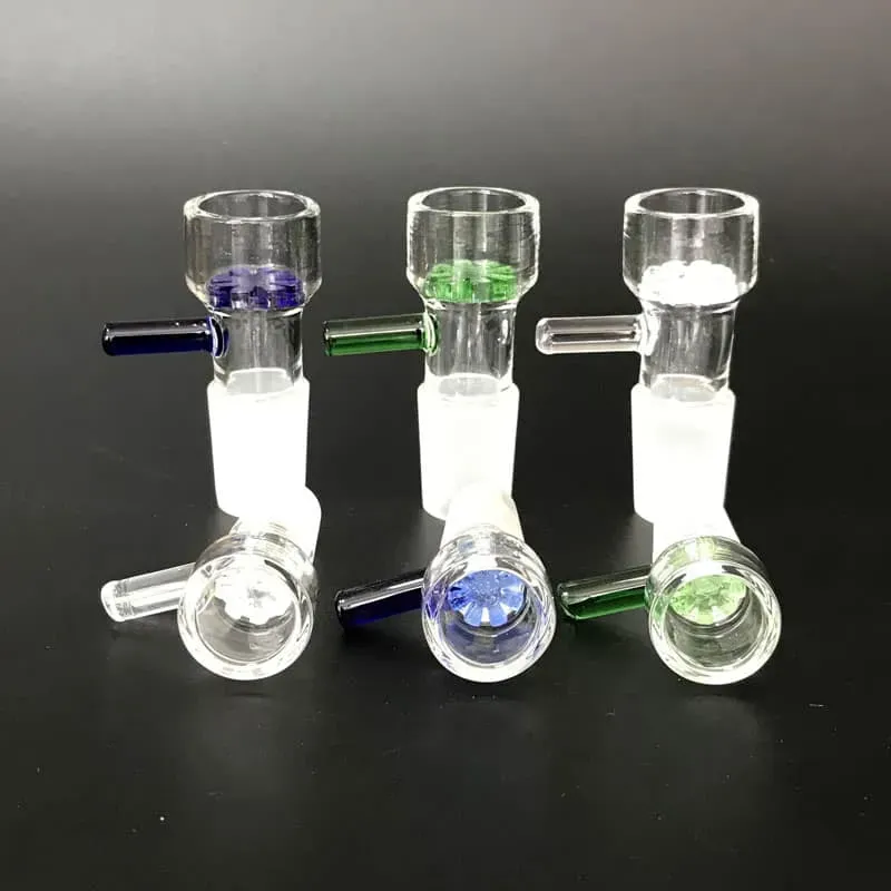 JCVAP GB16 glazen bowl 14mm male met greep