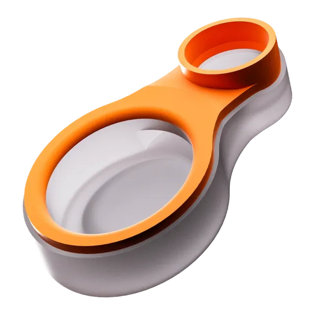 Focus V Carta Sport Connect accessoire tangerine silicone